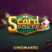 bet slip 5 Card Poker cards game