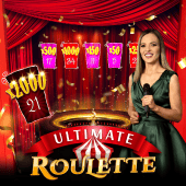 bet slip Ultimate Roulette live casino game